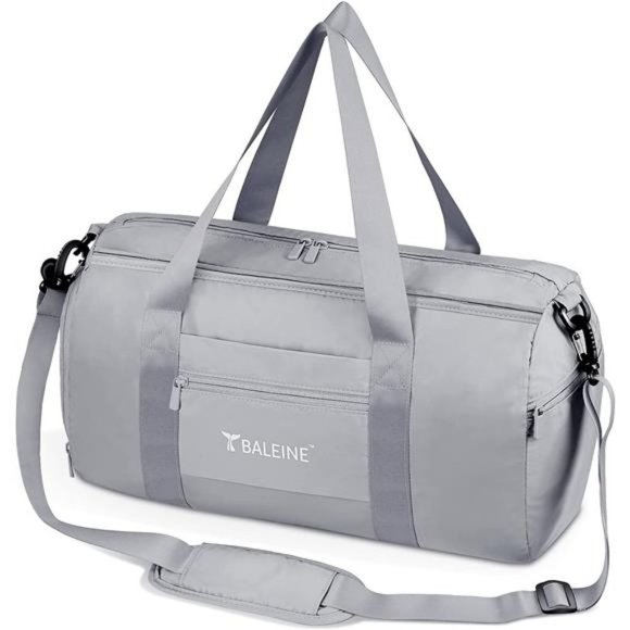 Other - WATERPROOF Dufflebag with Shoe and Wet Clothes Compartments (Silver)